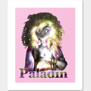 paladin girl Posters and Art